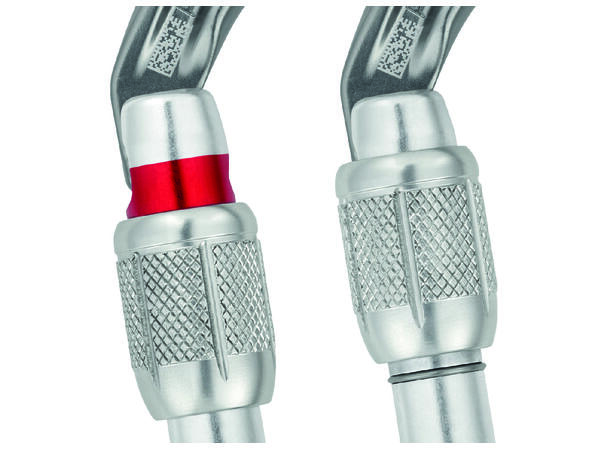 Petzl Am'D - Karabin designet for å koble taubremser til selen.